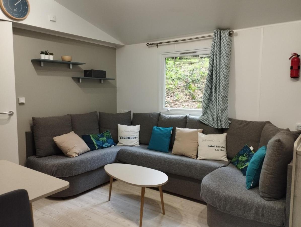 Mobil-Home Tout Confort A 300M De L'Ocean 圣布里文莱丝皮恩 外观 照片